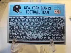 1966 Philadelphia Football #118 - New York Giants TC  66-008 - Picture 1 of 2
