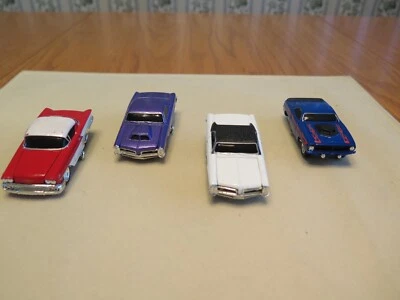 Lot of 4 FUNLINE Muscle Machine Cars - Image 1 of 4