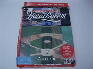 Hardball III Big League Ballpark Expansion Disk 3.5" Accolade - Picture 1 of 3