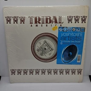 Yoshitoshi Artists - In House We Trust  - DJ Sampler (Vinyl 1996) Tribal America - Picture 1 of 8