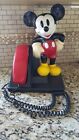 Vintage Walt Disney AT&T Mickey Mouse Working Touch Tone Telephone Phone Nice