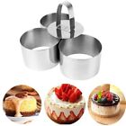 Round Stainless Steel Mousse Cake Mold Baking Tools-Making Cake Tools