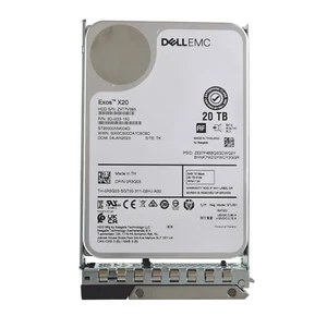 Dell Seagate Exos X20 3.5" 20TB 7.2K 12GBPS 512e SAS HDD - R3G03 ST200000NM004D - Picture 1 of 1