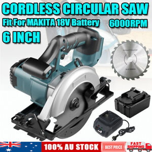 Cordless LXT 165mm 6'' Circular Saw Cutter Blade Battery Charger For MAKITA 18V