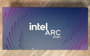 Tarjeta de gráficos Intel Arc B580 edición limitada doble ventilador 12 GB GDDR6 PCIe 4.0 sellada - Imagen 1 de 5