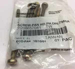 QTY 5 NEW OEM BRP 208657041 SCREW-PAN - Bild 1 von 1