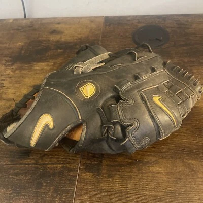 Nike Pro Gold 1175B Baseball glove 11.75 Inches DRI FIT Left Hand Throw - Image 1 of 4
