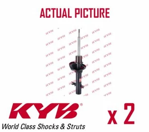 2 x NEW KYB FRONT AXLE SHOCK ABSORBERS PAIR STRUTS SHOCKERS OE QUALITY 334156 - Picture 1 of 4