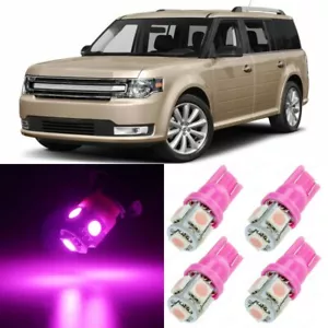 Paquete de 13 luces LED interiores ultra rosa para Ford Flex 2009 - 2017 + herramienta - Imagen 1 de 9