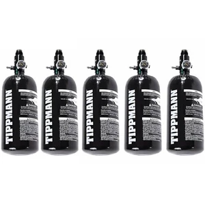 Paquete de 5 tanques de paintball Tippmann Basics 48ci 3K - certificados a nivel mundial - Imagen 1 de 1