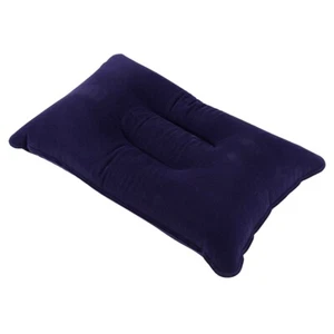 1 Inflatable Travel Pillow Soft And Comfortable For Camping - Picture 1 of 7