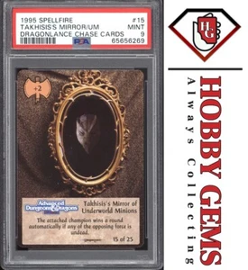TAKHISIS'S MIRROR OF UNDERWORLD MINIONS PSA 9 1994 Dragonlance RARE Chase #15 - Bild 1 von 2