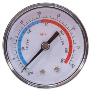 Aqua Pro 10076-ACC Pressure Gauge with O-Ring 28 psi Plastic for AL75 Model - Picture 1 of 5