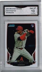 2013 Didi Gregorius Bowman Chrome Rookie Gem Mint 10 #19 - Picture 1 of 1