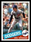Orel Hershiser RC 1985 Topps #493 Rookie Los Angeles Dodgers NM-MINT