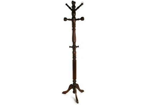 Standing Hall Tree Coat Hallway Rack Wood  Vintage Barn Country Farmhouse Style Cover