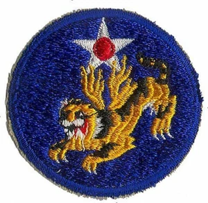 PARCHE DEL CUERPO AÉREO DEL EJÉRCITO DE ESTADOS UNIDOS 14A FUERZA AÉREA SEGUNDA GUERRA MUNDIAL (REPRODUCCIÓN) - Imagen 1 de 1