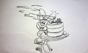 Mickey's Birthday Party 1942 Producción MINNIE MOUSE Estudio Copia Diseño Página #GB - Imagen 1 de 2