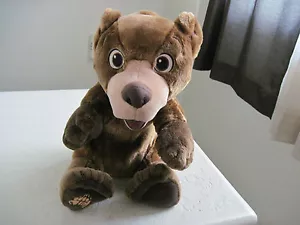 13" Disney Brother Bear TUMBLE N LAUGH KODA Talking Plush Stuffed Animal - Picture 1 of 4