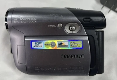 Samsung SC-DC173U DVD Camcorder with 34x Optical Zoom, Bundle For Parts Only - Image 1 of 4