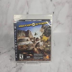 Motorstorm PS3 Video Game Black Label Original - Sealed NEW!! - Picture 1 of 2