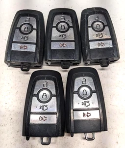 LOTE DE 5 MANDOS A DISTANCIA OEM FORD SMART LLAVERO M3N-A2C931423 4 BOTONES - Imagen 1 de 4