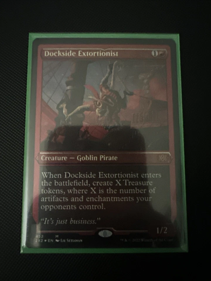 MTG Dockside Extortionist (Foil Etched) Double Masters 452 2x2 2022 Foil - Image 1 of 1