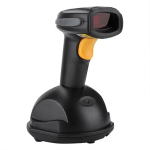 Fg Wx2800C 433 MHz Bezprzewodowy pistolet skanujący 32-bitowy dekoder kodów kreskowych z ładunkiem ETUI - Zdjęcie 1 z 7