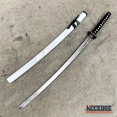 ESPADA SAMURAI ESTILO JAPONÉS 40" Dragón Vaina Grabada Dragón Ninja Guardamanos Foto 1 de 4