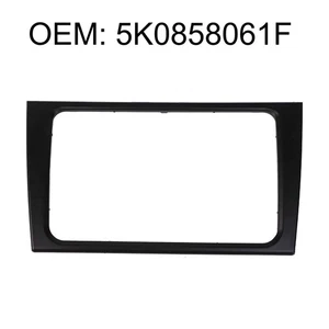 Replacement Car CD Box Radio Trim for Golf 6 For GTI For MK6 Black Bezel - Picture 1 of 24