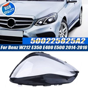 Cubierta de lente transparente para faros lado izquierdo para Benz W212 Clase E E350 2014 2015 2016 * - Imagen 1 de 10