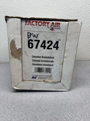 Factory Air by 4 Seasons 67424 Remanufactured Air Conditioner Compressor - Image 1 of 2