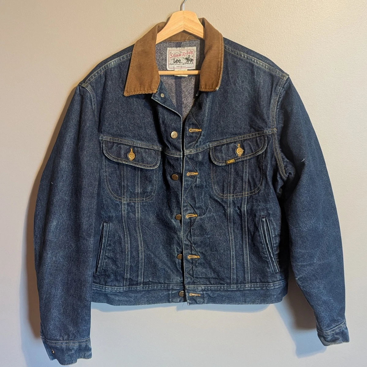 Lee Storm Rider Jean Jacket In Vintage Outerwear Coats & Jackets