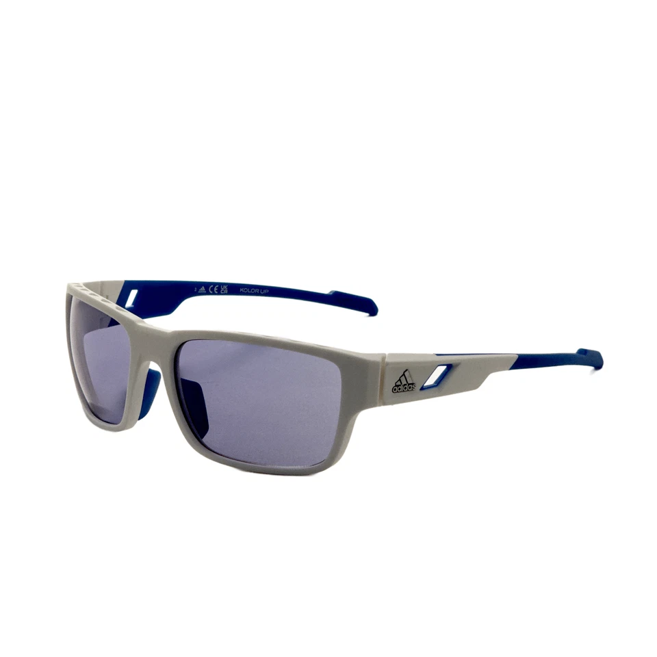 Adidas Men's 61mm White Sunglasses SP0069-24V-61 - Image 1 of 1