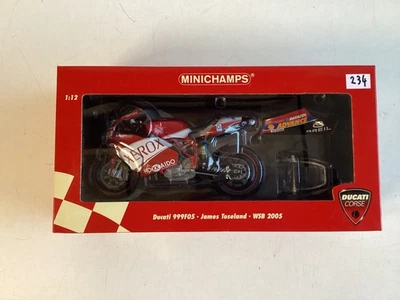 Minichamps Modell 1:12 Ducati 999F05 James Toseland WSB 2005 OVP neu ! - Bild 1 von 4