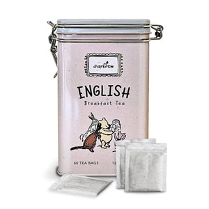 Charbrew Winnie The Poo English Breakfast Tea 60 Bags Tin Can Teabags - Picture 1 of 5