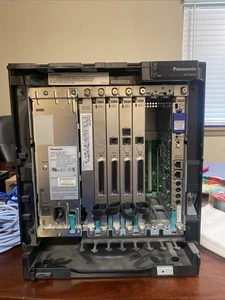 Panasonic KX-TDE100-KSU Hybrid IP-PBX Cabinet Pre Owned 24 Cos 24 Ext Ipcmpr - Picture 1 of 2