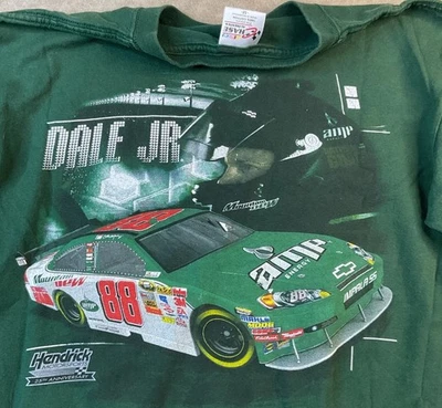 Dale Earnhardt Jr T-Shirt Mountain Dew Chase Nascar 25th Anniversary Sz M - Image 1 of 4