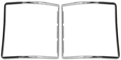 1973-87 Chevy GMC Pickup Blazer Jimmy Suburban; Tail Light Trim Molding; Pair - Image 1 of 4