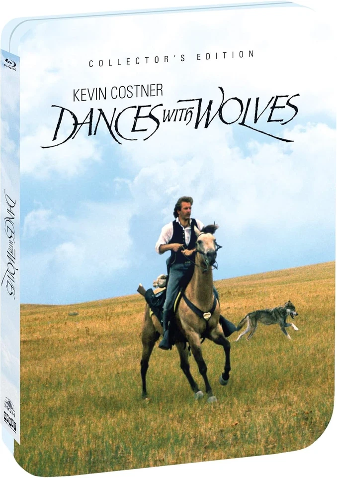 Dances With Wolves Steelbook (Shout Factory, 3-Blu-ray Set, Region A) Very Good! - Image 1 of 1