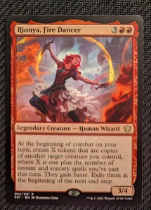 MTG Rionya, Fire Dancer Commander: 2021 NM/M - Picture 1 of 2