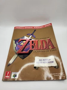 Primas Official Strategy Guide The Legend of Zelda Ocarina of Time N64 Raro Como Nuevo - Imagen 1 de 8