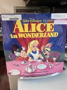 Disney Alice in Wonderland Laserdisc - Picture 1 of 3