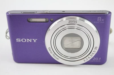 Sony Cybershot DSC-W830 Digital Compact Camera Working w/ Zeiss 8x Zoom Lens - Image 1 of 4