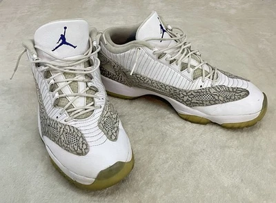 Nike Air Jordan 11 Retro Low IE - Blanco/Cobalto/Gris Zen - 306008 102 - Talla 13 Foto 1 de 4