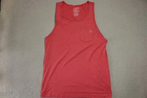 Volcom Tank Top Pocket Front Mens Medium Red - Picture 1 of 8