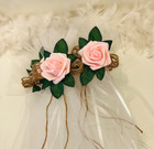 Autoschmuck Autotürdeko Tülldeko Hochzeitdeko Tischdeko Blumendeko Blumen