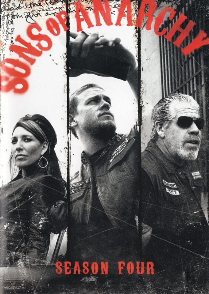 Sons of Anarchy Season Four 4 (4-DVD Set, Region 1) Very Good condition! - Image 1 of 1