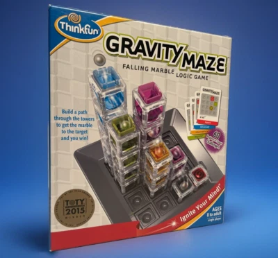 Gravity Maze! Falling Marble Logic Game By Think Fun 2015 Toy of the Year NIB - Image 1 of 4