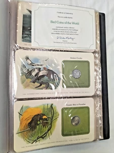 Scarce Bird Coins of the World Folder Franklin Mint w COA - complete 31 coins AF - Bild 1 von 17
